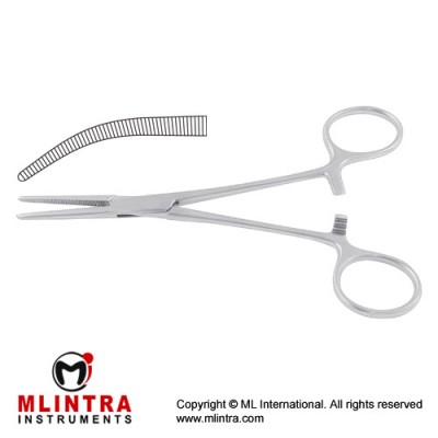 Crile-Rankin Haemostatic Forcep Curved Stainless Steel, 17 cm - 6 3/4"